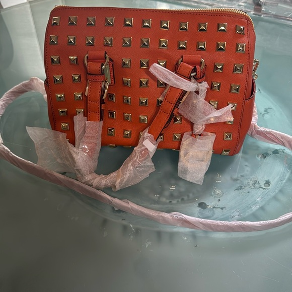 New With Tags! Michael Kors Studded Purse - Picture 3 of 8